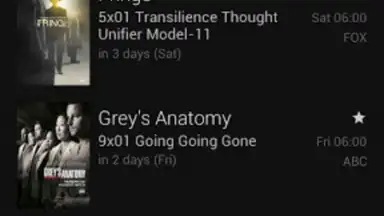 SeriesGuide Show Manager скриншот 1