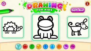 Drawing for Kids! Coloring Children Games Toddlers скриншот 8