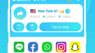 Bunny VPN Proxy скриншот 3