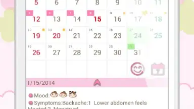 LadysCalendar Free (Period) скриншот 6
