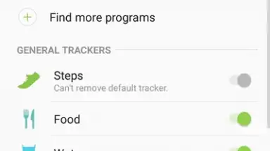 Samsung Health скриншот 8