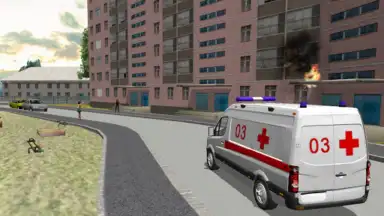 Ambulance Simulator 3D скриншот 1