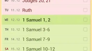 Bible Reading Schedule скриншот 4