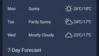 Daily Forecast скриншот 9