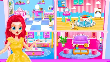 Princess Doll House Decoration скриншот 6