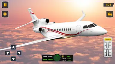 Airplane Simulator Flight Game скриншот 4