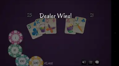 BlackJack 21 Pro скриншот 2
