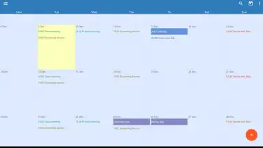 Touch Calendar Free скриншот 4