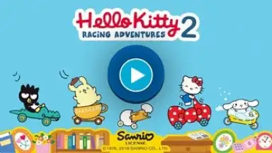 Hello Kitty games - car game скриншот 1