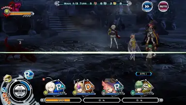 BLAZBLUE ALTERNATIVE DARKWAR скриншот 5