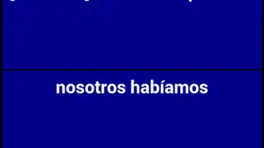 Spanish Verb Trainer скриншот 3