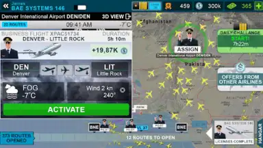 Airplane Flying Pilot Games скриншот 2