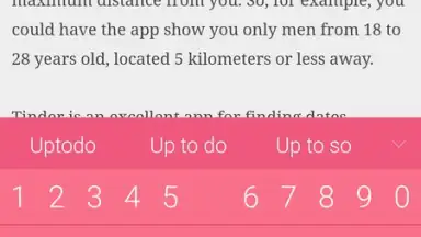 Tap Emoji Keyboard скриншот 1