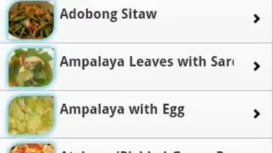 Pinoy Food Recipes скриншот 3