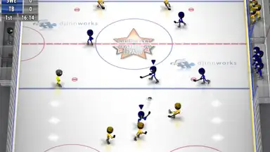 Stickman Ice Hockey скриншот 1