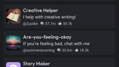 Character AI скриншот 14