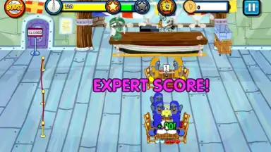 SpongeBob Diner Dash скриншот 3