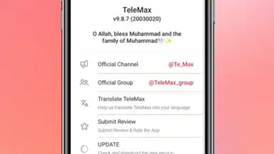 Telegram Max скриншот 1