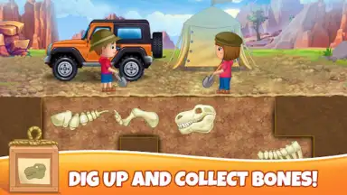 Trucks and Dinosaurs for Kids скриншот 5