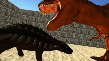 Dino Anky vs T-Rex Colloseum скриншот 5