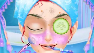 Ice Beauty Princess Makeover скриншот 2