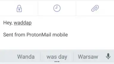 Proton Mail скриншот 2