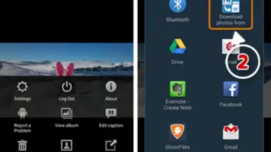 Facebook Photo Download Save скриншот 2