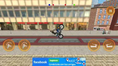 London City Motorbike Stunt Riding Simulator скриншот 10