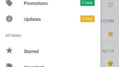 Gmail GO скриншот 9