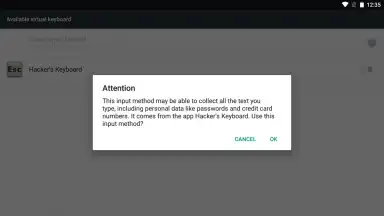 Hacker's Keyboard скриншот 5