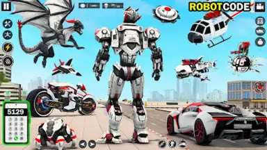 Dragon Robot Car Transform скриншот 6