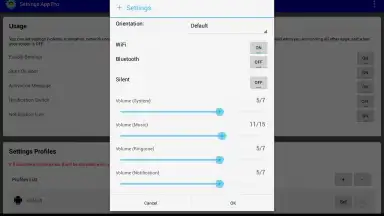 Settings App скриншот 6