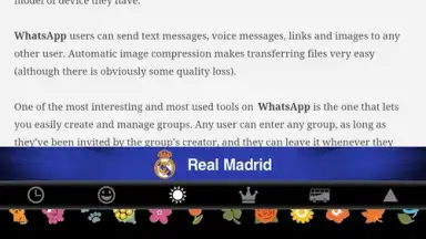 Real Madrid Official Keyboard скриншот 5