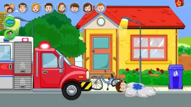 My Town : Firestation Free скриншот 3