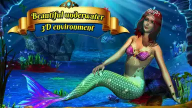 Cute Mermaid Simulator 3D скриншот 11