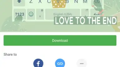Facemoji Emoji Keyboard Pro скриншот 1