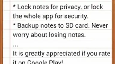 Bloc EasyNote Notepad скриншот 3