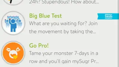 mySugr Diabetes Logbook скриншот 2