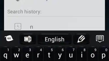 Black Style Keyboard скриншот 5