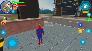 Spider Rope Hero Man скриншот 4