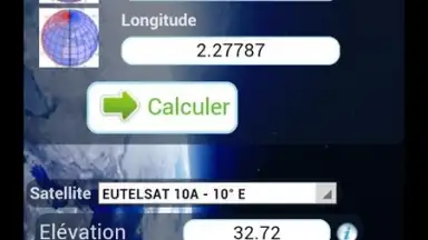 Eutelsat satellite finder скриншот 3