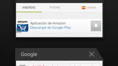 Android Browser скриншот 3