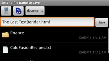 TextWarrior скриншот 2