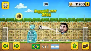 Puppet Soccer 2014 скриншот 1