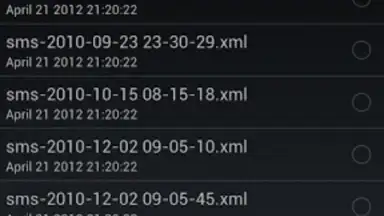 SMS Backup and Restore скриншот 3