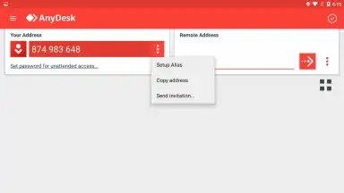 AnyDesk скриншот 1