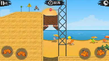 Moto X3M Bike Race Game скриншот 4