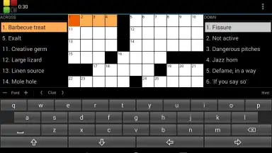 Crossword Puzzle скриншот 13