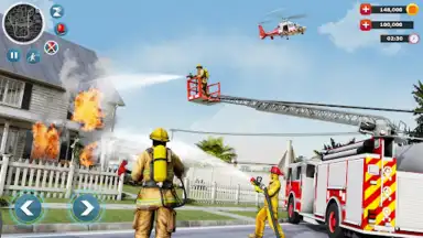 Firefighter :Fire Brigade Game скриншот 4