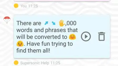 Supersonic Fun Voice Messenger скриншот 8
